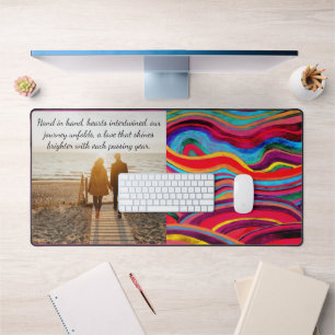 INSPIRATIONELLE LIEBE QUOTE WASSERCOLOR FUNKPE STR SCHREIBTISCHUNTERLAGE