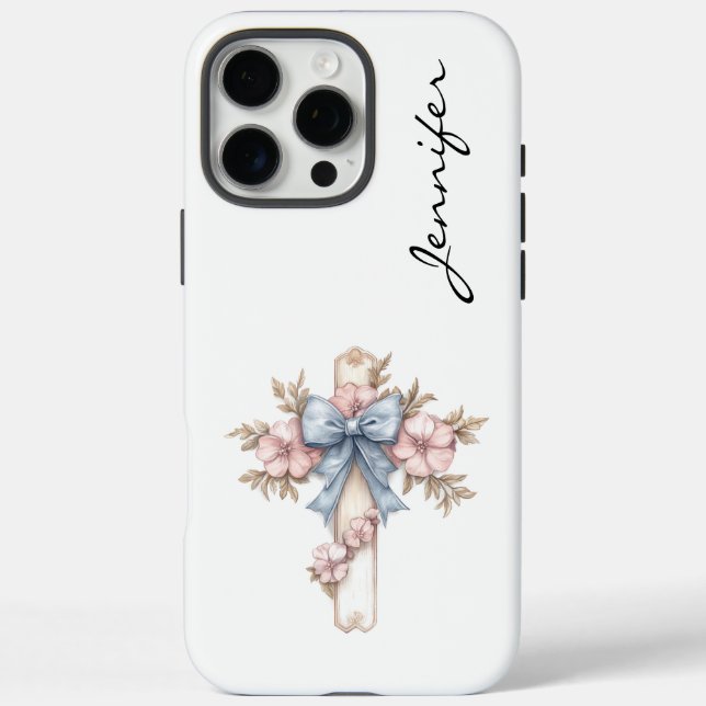 Inspirationelles Christliches Cross iPhone Case-Mate iPhone Hülle (Rückseite)