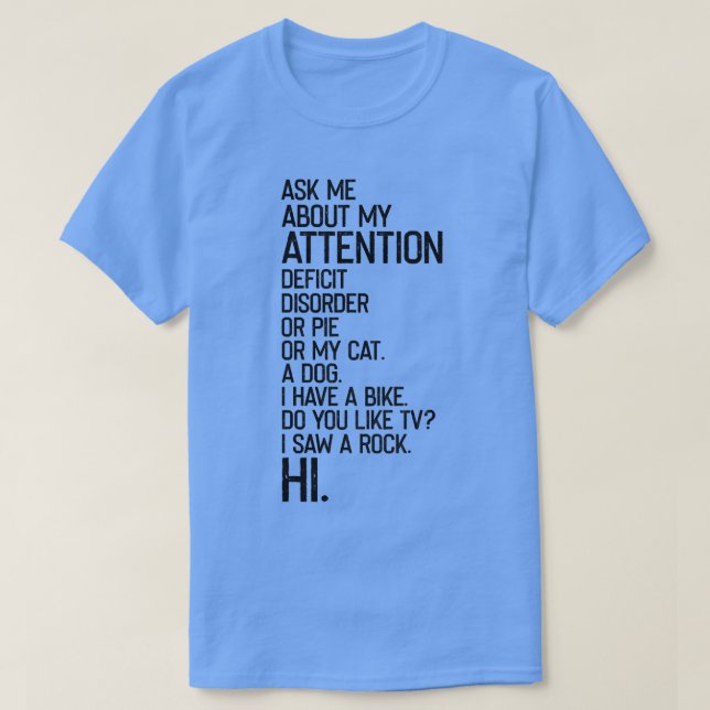 Inspirationes ADHS-Bewusstsein für die Stärkung de T-Shirt (Design vorne)