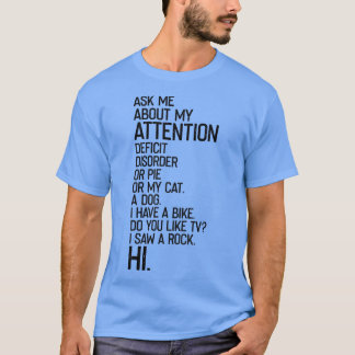 Inspirationes ADHS-Bewusstsein für die Stärkung de T-Shirt