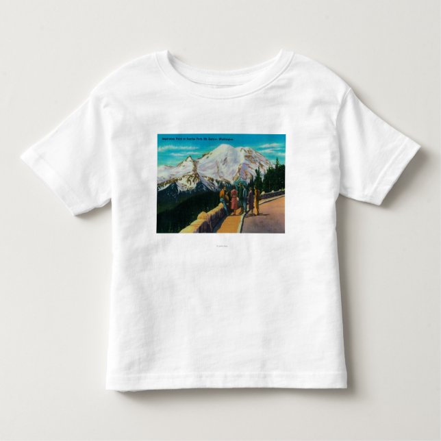 Inspirations-Punkt am Sonnenaufgang-Park Kleinkind T-shirt (Vorderseite)