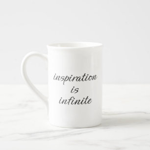 Inspirations-Spezialtasse Prozellantasse