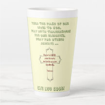 Inspirations Spiritual Latte Tasse