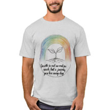 "Inspirations T-Shirt für Pflanzenwachstum | Minds