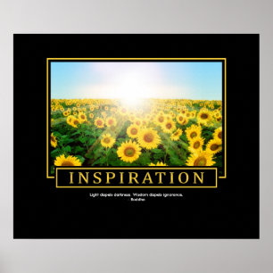 Inspirations-Zitat-Plakat Poster