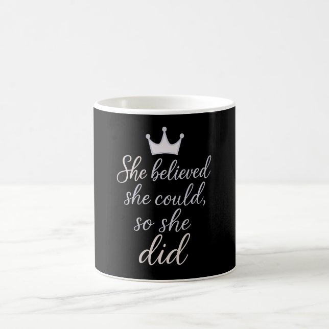 Inspirationsangebot für Frauen Kaffeetasse (Mittel)