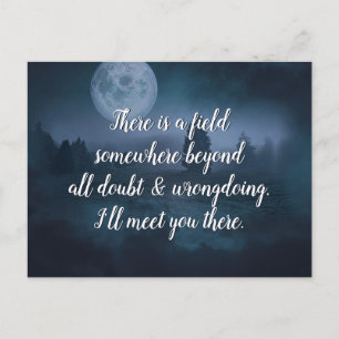 Inspirationsangebot Ich treffe Sie dort Postkarte