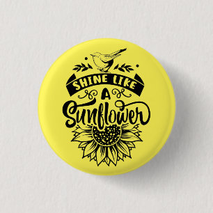 Inspirationsangebot   Sonnenblume Button