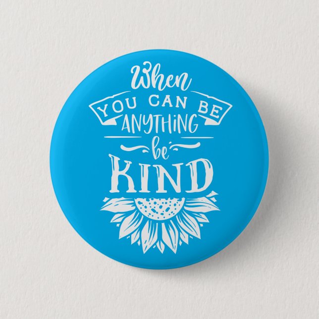 Inspirationsangebot | Sonnenblume Button (Vorderseite)