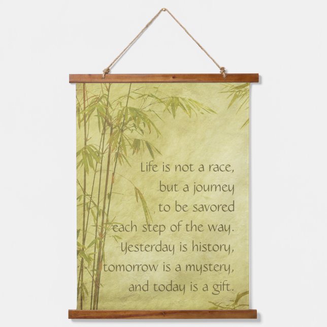 Inspirationsangebot, Vertikale Leiste für 26" x36" Wandteppich Mit Holzrahmen (Vorderseite)