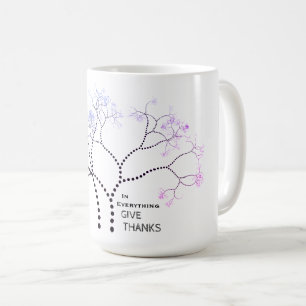 Inspirationsbaum "In allem geben Dank" Tasse