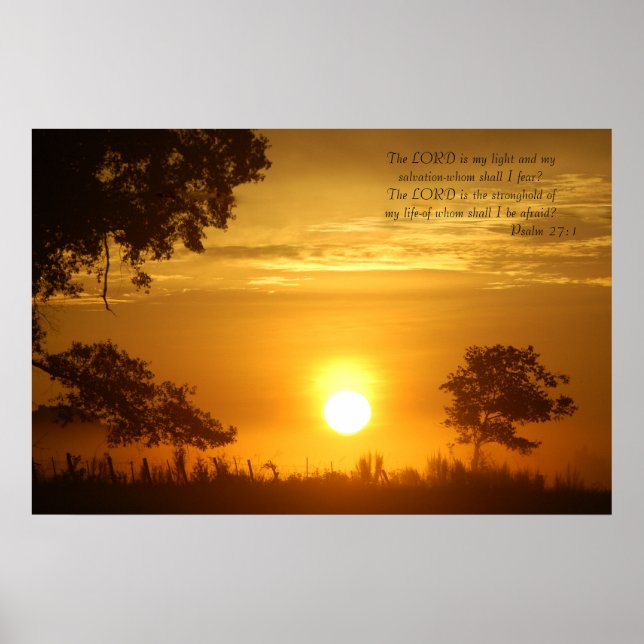 Inspirationsbeleuchtungsbild Poster (Vorne)