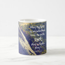 Inspirationsberuhigende Psalmen-Schrift Tasse