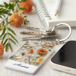Inspirationsblüten: Personalisiert Schlüsselanhänger