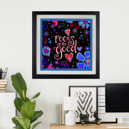 Inspirationsfokus auf das gute Lila Klassenzimmer Poster