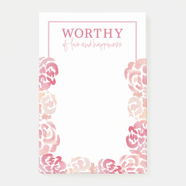 Inspirationsfrauenförderung nach dem IT®-System Post-it Klebezettel (Vorderseite)