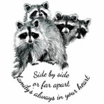 Inspirationsfreunde immer in Ihrem Herzen Zitat Freistehende Fotoskulptur<br><div class="desc">Inspiration Freunde Zittern Niedliche Wasserfarbe Raccoon Seite an Seite oder weit auseinander Freunde sind immer in Ihrem Herzen. Ein tolles Geschenk für jeden Freund,  um ihn daran zu erinnern,  wie viel seine Freundschaft zu dir bedeutet.</div>