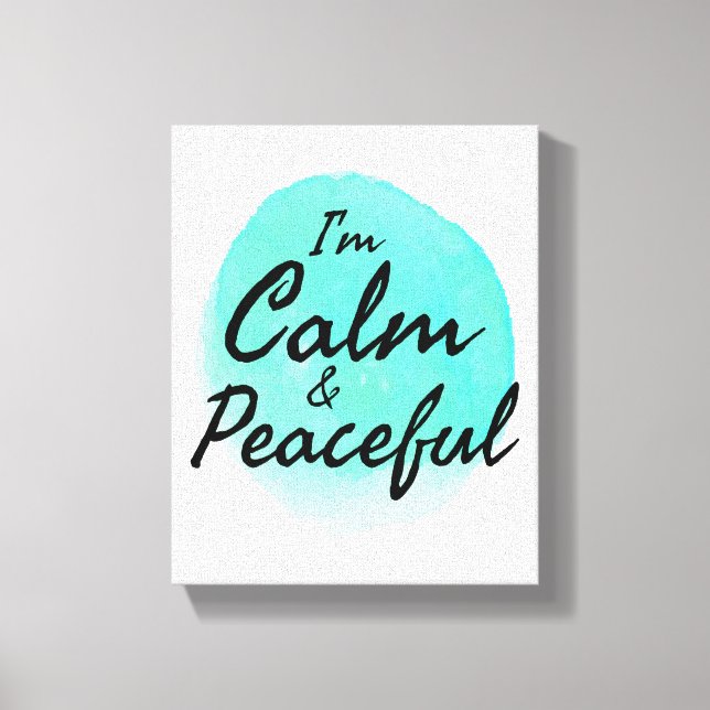 Inspirationsfreundliche Gespür für harte Arbeiter Leinwanddruck (Vorderseite)