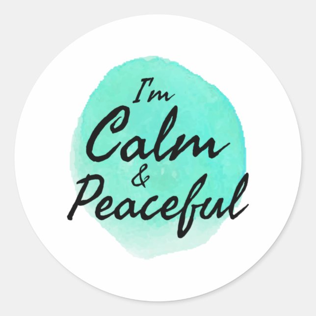 Inspirationsfreundliche Gespür für harte Arbeiter Runder Aufkleber (Vorderseite)