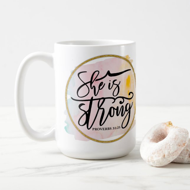 Inspirationsgeschenk Kaffeetasse (Mit Donut)