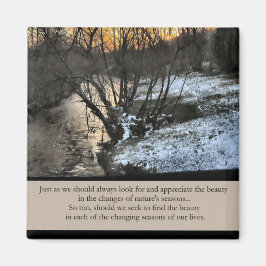 Inspirationsgeschenke Jahreszeiten für unser Leben Magnet