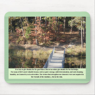 Inspirationsgeschenke Stille Courage Mousepad