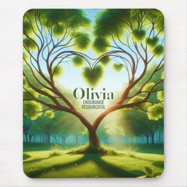 Inspirationsgrün Mousepad (Vorne)