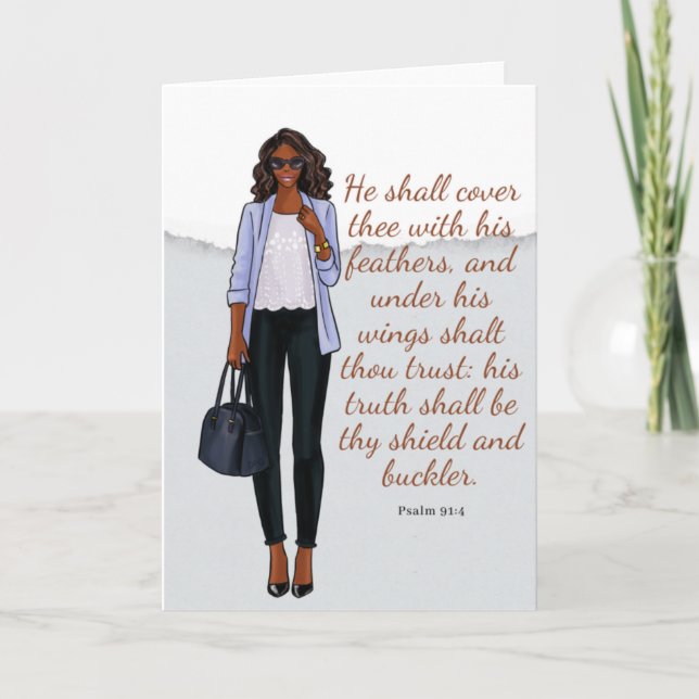 Inspirationsgrüßkarte Karte (Vorderseite)