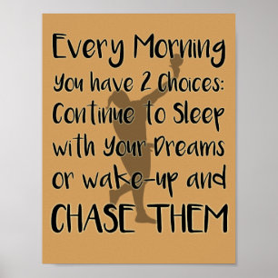 Inspirationsherz-Poster Poster