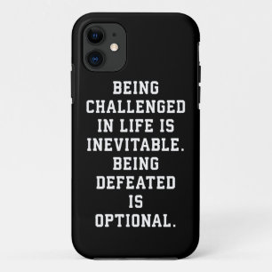 Inspirationshinweise - Herausforderung und Niederl iPhone 11 Hülle