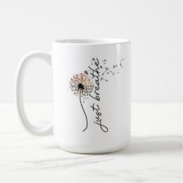 Inspirationskaffee-Tasse - Atmen Kaffeetasse