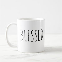 Inspirationskaffee-Tasse mit dem gesegneten Sprich