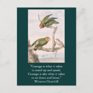 Inspirationskarte Courage 1 Postkarte