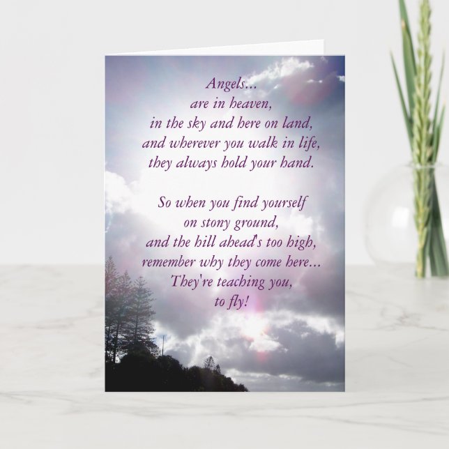 Inspirationskarte Dankeskarte (Vorderseite)