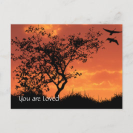 Inspirationskarte eins postkarte