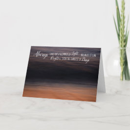 Inspirationskarte zur Förderung oder Motivation Karte