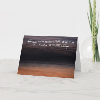 Inspirationskarte zur Förderung oder Motivation Karte