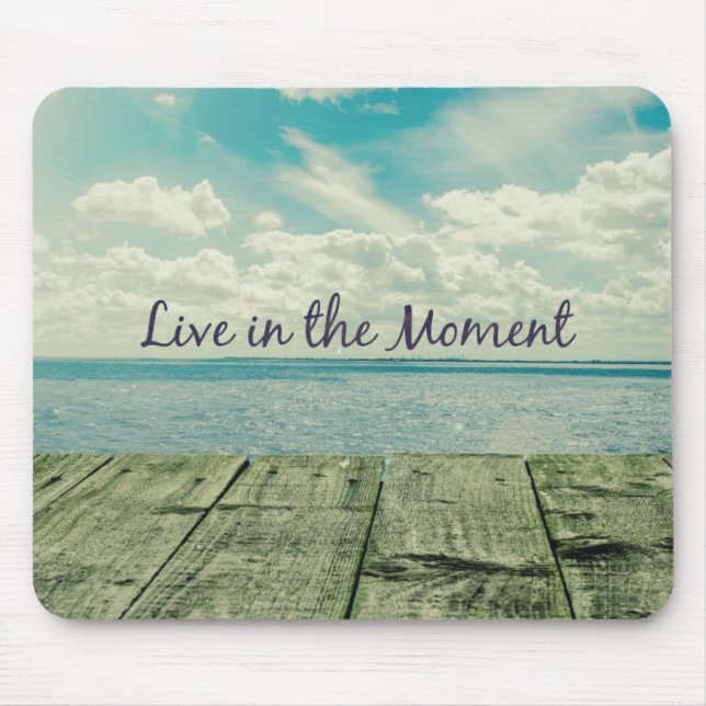 Inspirationsleben im Moment des Affirmationskurses Mousepad (Vorne)