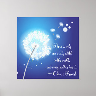 Inspirationsleuchter für überzogene Canvas Leinwanddruck