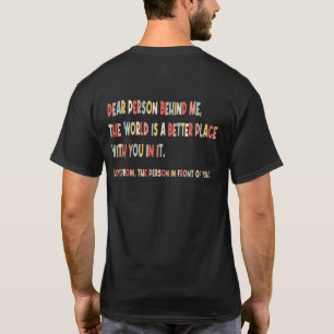 Inspirationsliebe Person hinter mir T-Shirt