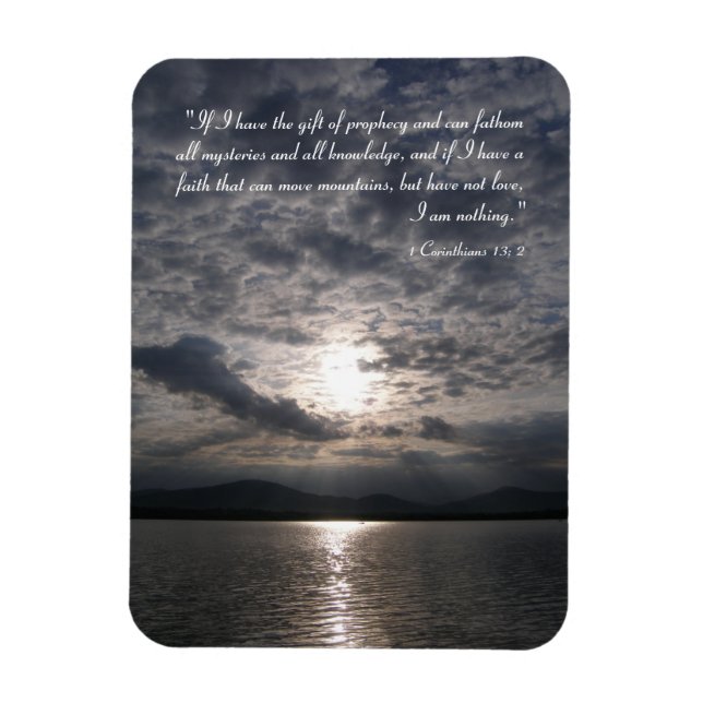 Inspirationsmagnet - 1 Korinthen 13; 2 Magnet (Vertikal)