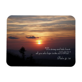 Inspirationsmagnet Psalm 31; 24 Magnet