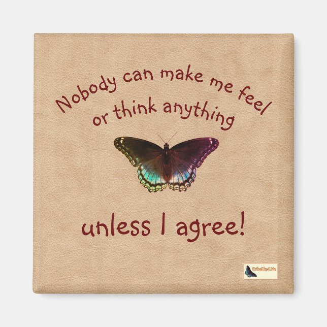 Inspirationsmagnet - Sei du Magnet (Vorne)