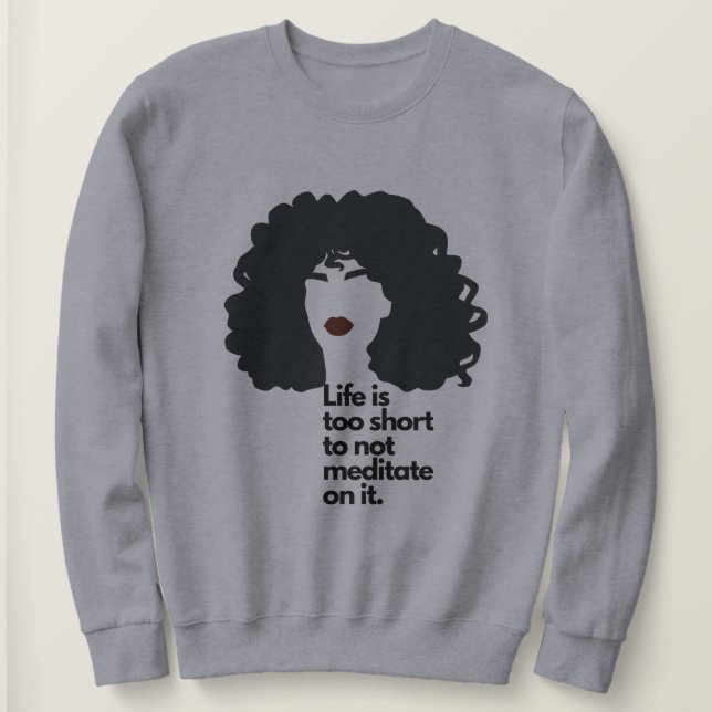 Inspirationsmantra Sweatshirt (Design vorne)