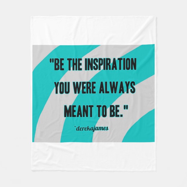 Inspirationsmedium Fleece Blanket (Vorderseite)