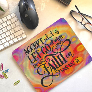 Inspirationsmoderne haben Glaubensvotum Mousepad