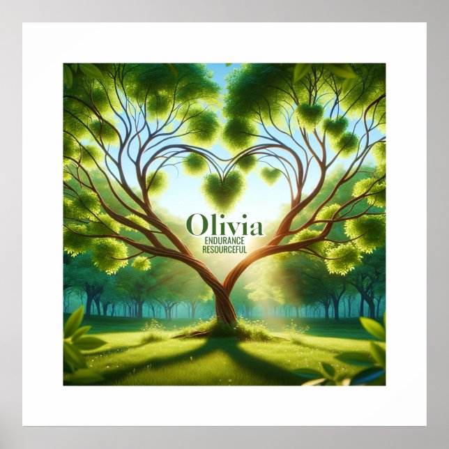 Inspirationsmotivationspopster Poster (Vorne)