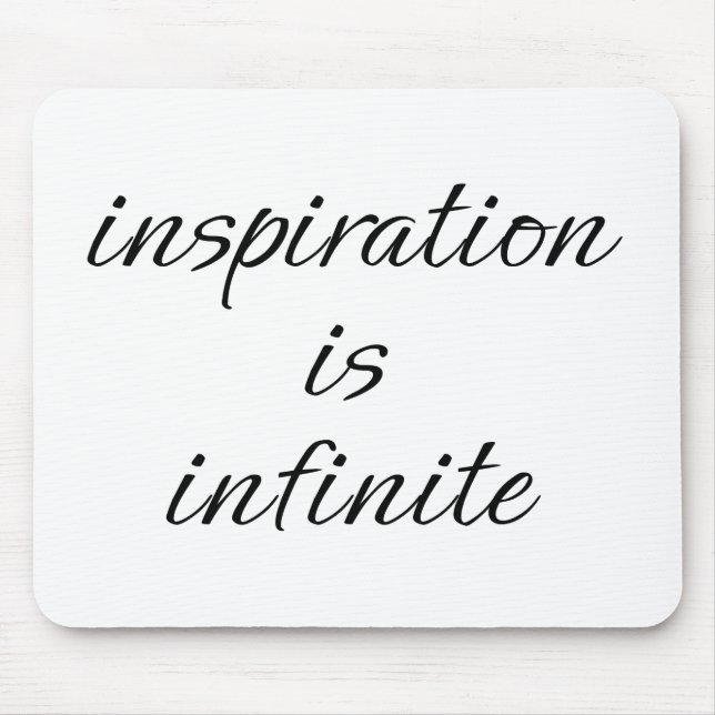 Inspirationsmousepad Mousepad (Vorne)