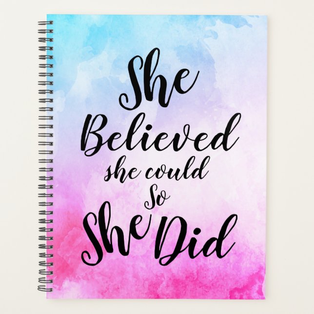 Inspirationsplaner Planer (Vorderseite)