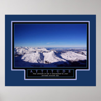 Inspirationspopster "Attitude" 22x28 Poster